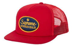 Supreme Authorized Mesh Back 5-Panel SS26 Red