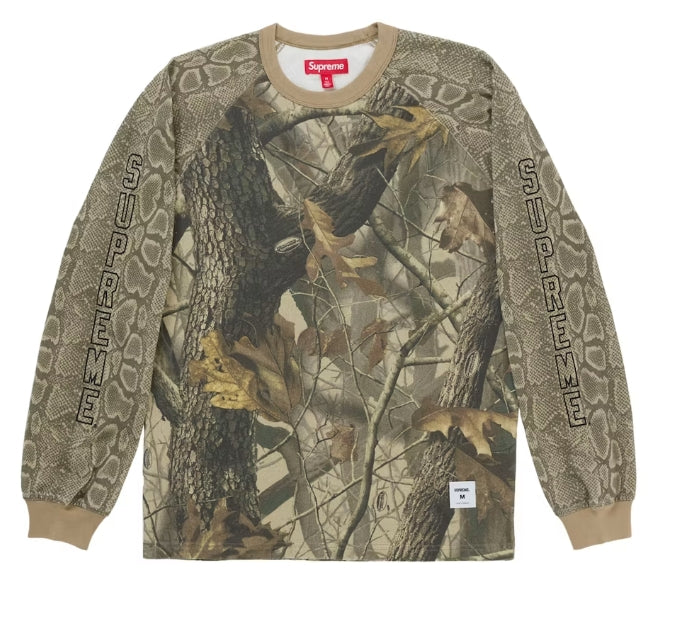 Supreme Wildlife Camo Raglan L/S Top Real Tree Camo