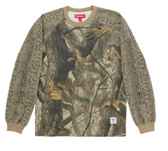 Supreme Wildlife Camo Raglan L/S Top Real Tree Camo
