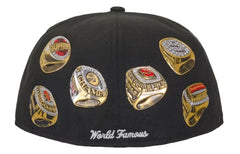 Supreme Rings Box Logo New Era 59Fifty Fitted Hat Black