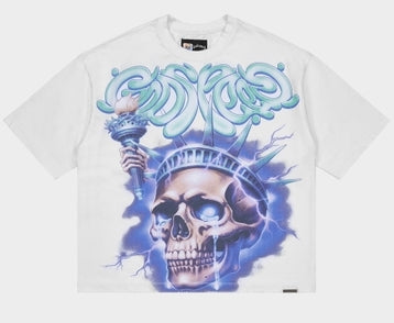 Godspeed Liberty Tears T-Shirt Snow