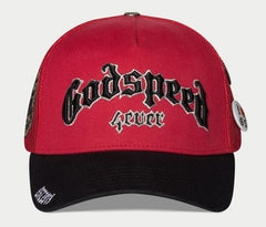 Godspeed GS Forever Trucker Hat Red/Black