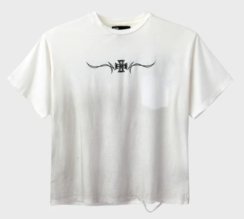 HMDD Chimmers Ghost Pocket Tee White