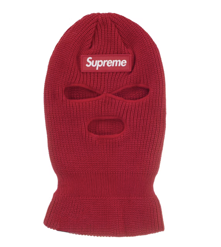 Supreme Box Logo Balaclava Red