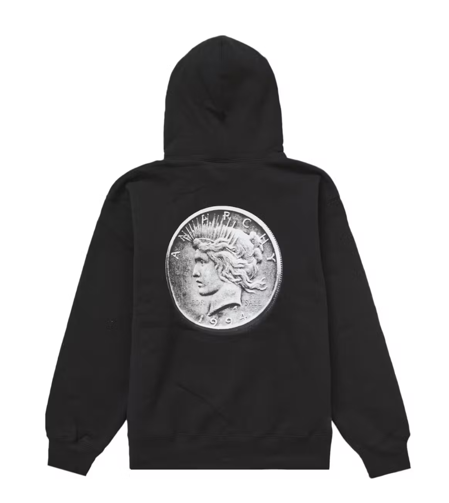 Supreme Anarchy Hooded Sweatshirt Black
