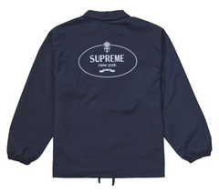 Supreme Crest Coaches Jacket Navy