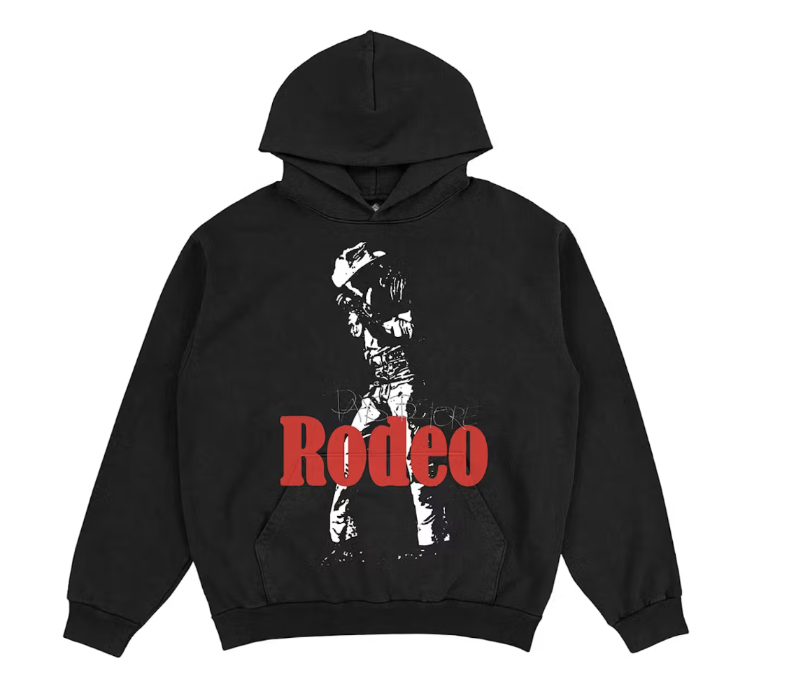 Travis Scott Rodeo Hoodie Black