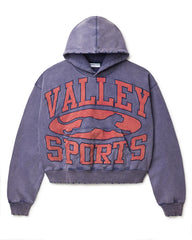 VALE Purple Crest Pullover