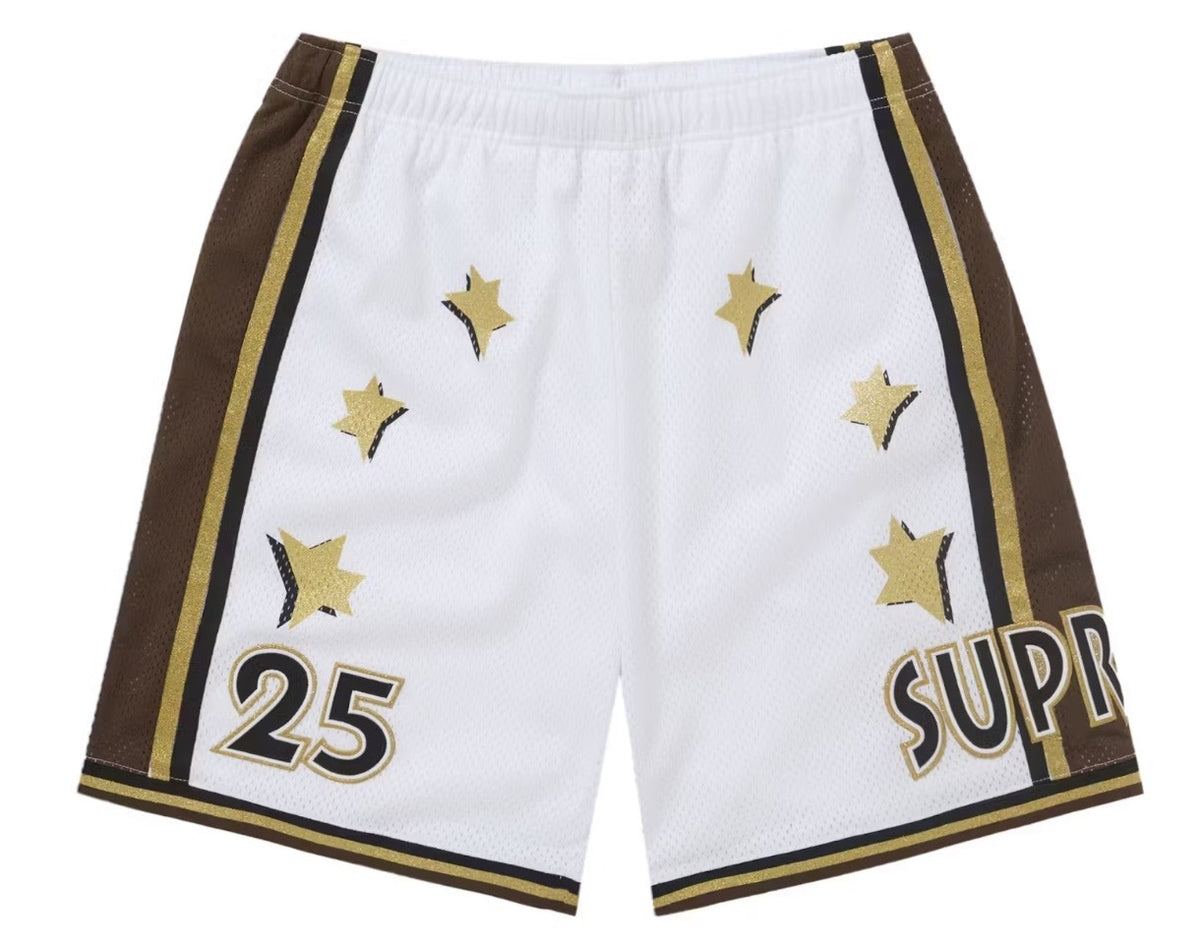 Supreme All Star Basketball Short (SS25) White