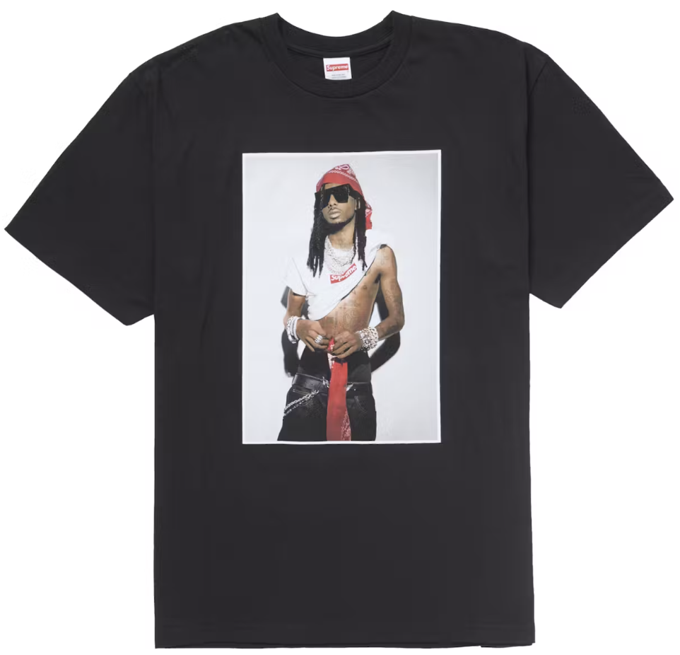 Supreme Carti Photo Tee Black