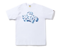 Bape Baby Milo ABC White/Blue