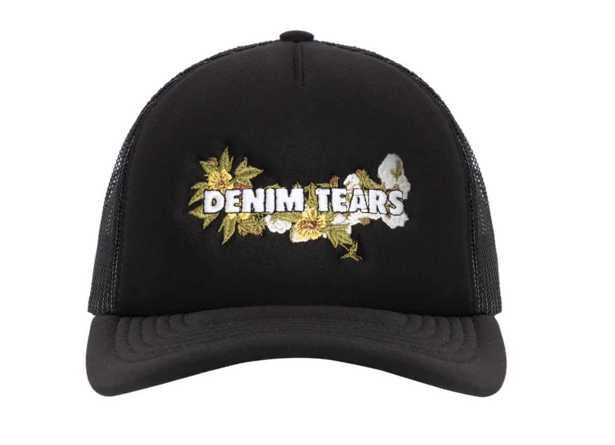 Denim Tears Trucker Hat Black