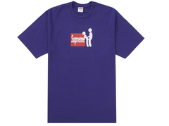 Supreme Stick Tee Purple