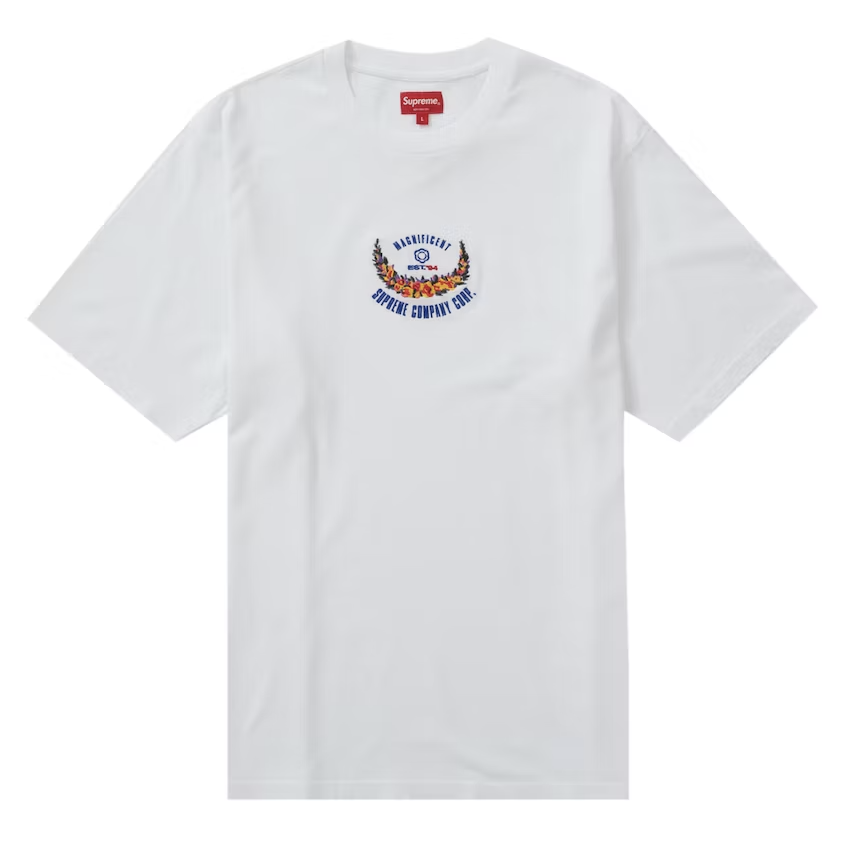 Supreme "Victory" White Tee