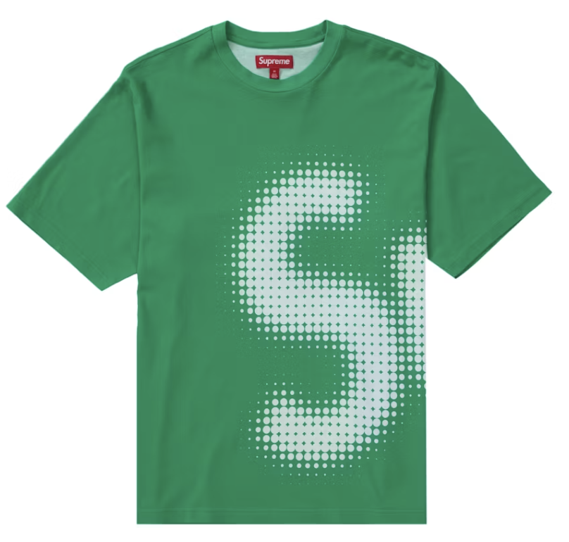 Supreme Halftone S/S Top Bright Green
