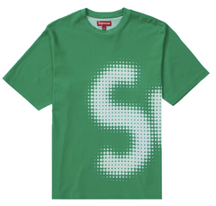 Supreme Halftone S/S Top Bright Green
