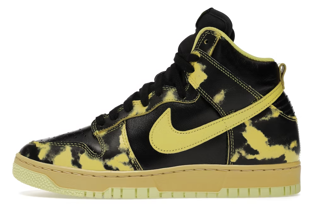 Nike Dunk High "Yellow Acid Wash"