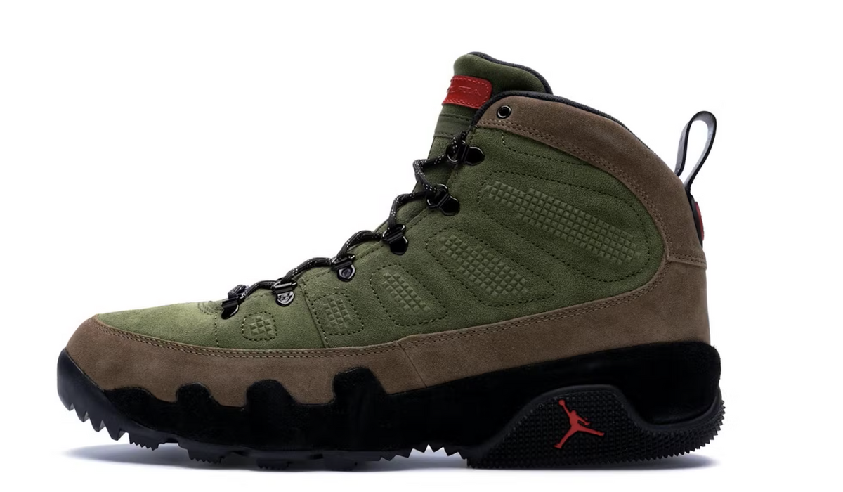 Jordan 9 Boot Military Brown Legion Green Pre-Owned