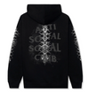 Anti Social Social Club "Anguish" Black Hoodie