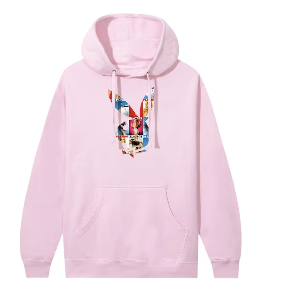 ASSC x Playboy "Playboy of the Year" Hoodie Pink