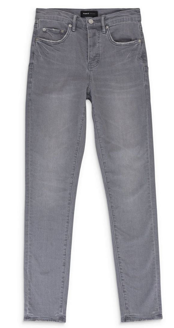 Purple Brand FADED AGED Grey SKINNY JEANS