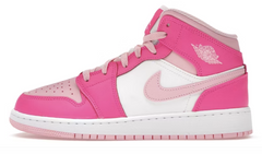 Jordan 1 Mid "Fierce Pink" GS