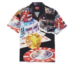 Supreme Casino Rayon Shirt Black Pre-Owned