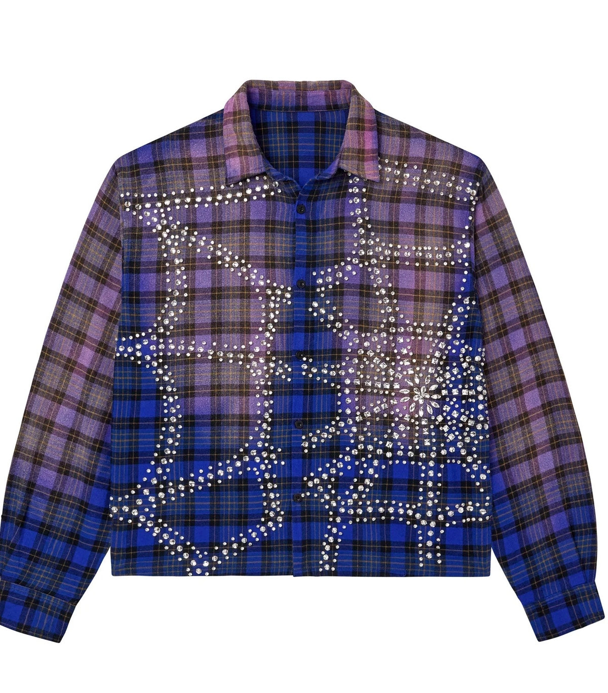 VALE BLUE INFERNO FLANNEL