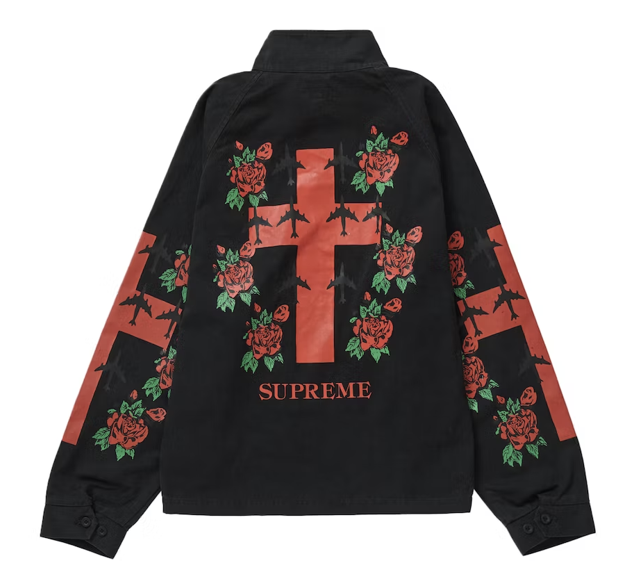 Supreme Destruction of Purity Harrington Black Jacket