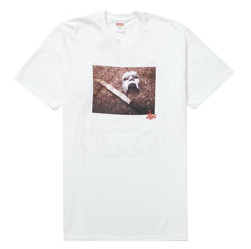 Supreme "MF Doom" White Tee