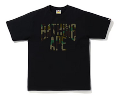 BAPE 1st Camo NYC Logo Black Tee