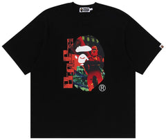 BAPE Bape Head Graphic Tee Black