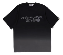 BAPE Gradation Black Tee