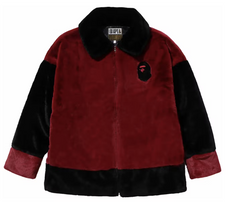 BAPE (B)ape Faux Fur Jacket