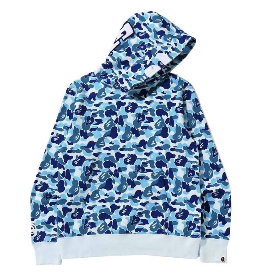 BAPE ABC Camo 2nd Ape Wide Fit Pullover Blue