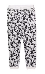 BAPE Gray ABC Camo Sweatpants