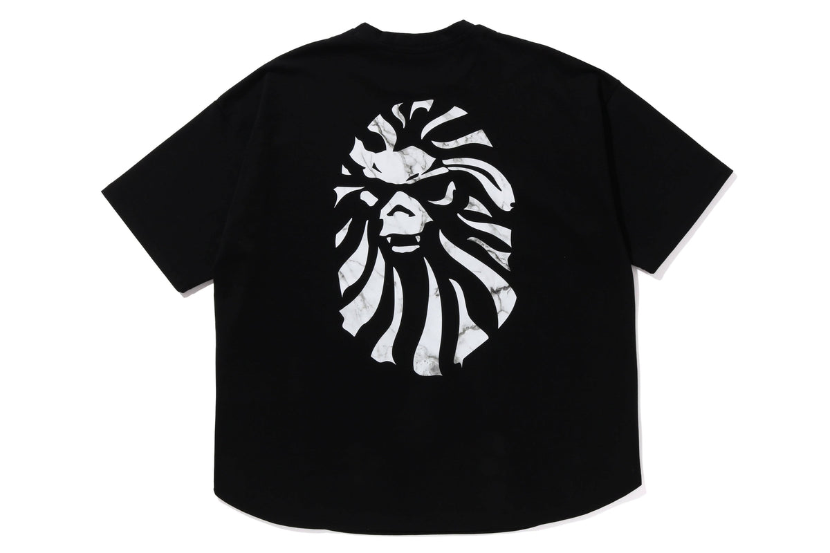 BAPE Bape Black Ape Head Tee Marble