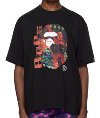 BAPE Ape Head Graphic Black Tee