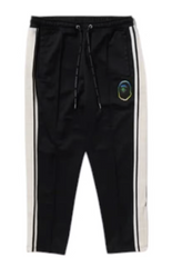 BAPE Lux Sport Pattern Jacquard Track Pants Black