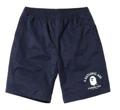 BAPE Nylon Beach Shorts Navy