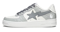 A Bathing Ape Bape Sta #4 Line Camo White Grey