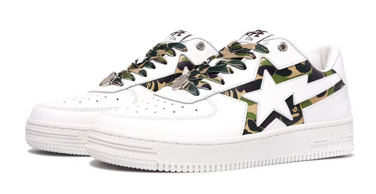 A Bathing Ape Bape Sta Icon ABC Camo Green