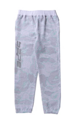 BAPE Text Camo White Sweatpants