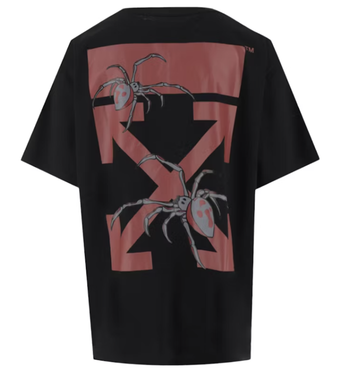 OFF-WHITE Arachno Arrows Tee Black Pre-Owned