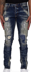 Valabasas Jeans "Beale Street" Blu Sporco