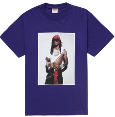 Supreme Carti Photo Tee Purple