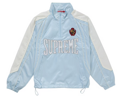Supreme Satin Piping Pullover Light Blue