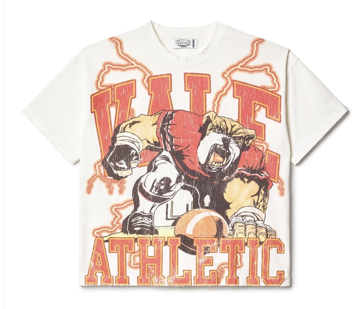 VALE WHITE BIG DOG TEE