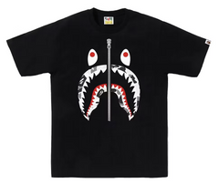 BAPE ABC Grey Camo Shark Black Tee (BF)