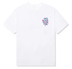 Anti Social Social Club "Blind Games"  White Tee